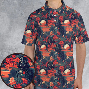Dark Side of the Tropics AOP Men/Women Polo Shirt