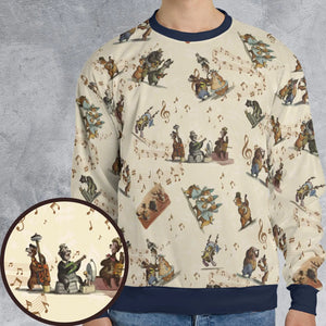 Country Bear Jamboree All-over Print Sweatshirt