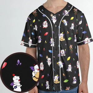 Moggle Final Fantasy Unisex Baseball Jersey