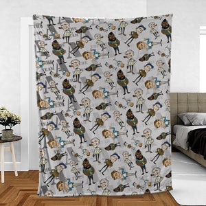 The A-team Characters Series Fleece Blanket
