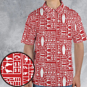 Gundam Runner AOP Men/Women Polo Shirt