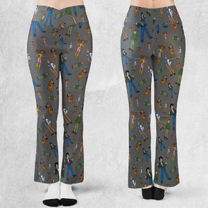 Nostalgic Gang The Fonz and the Happy Days Gang Flare Leggings