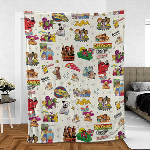 If You Were A PBS Kid Fleece Blanket