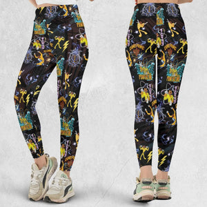Powerline Concert A Goofy Movie Legging