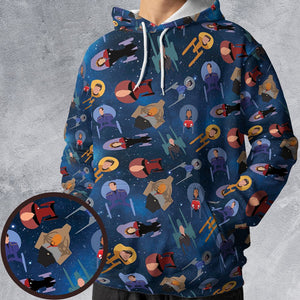 All-over Print Hoodie - KT26S8HF - - 1