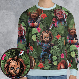 Chucky Just Wanna Have Fun All-over Print Sweatshirt