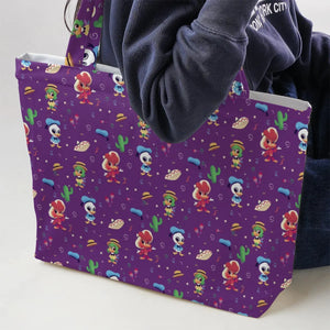 Three amigos Donald Ducktales Large Tote Bag