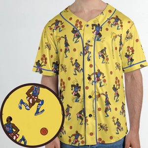 Harlem Globetrotters Unisex Baseball Jersey