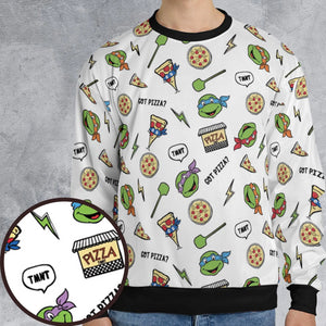 Got Pizza Teenage Mutant Ninja Turtles All-over Print Sweatshirt