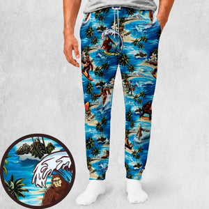 Bigfoot Surfing Summer Vibes Sweatpants