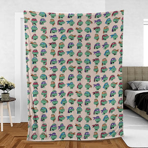 Early Stages TMNT Fleece Blanket