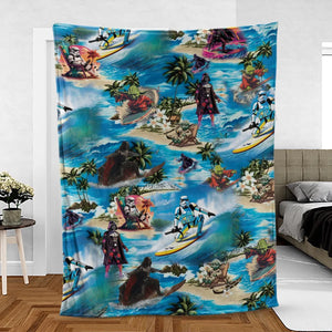 Star Wars Summer Vibes Fleece Blanket
