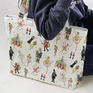Plum Fairy for Holiday The Nutcracker Large Tote Bag
