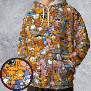 Purr-fect Garfield All-over Print Hoodie