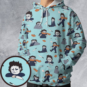 All-over Print Hoodie - SMTWMGXZ - - 1
