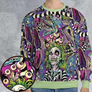 Stay Spooky Beetlejuice All-over Print Sweatshirt