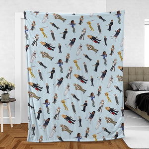 Tarantino Style Kill Bill Fleece Blanket