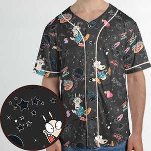 Rocko Space Out Rocko's Modern Life Unisex Baseball Jersey