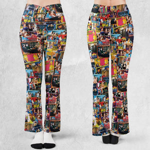 The 90s TV Shows Flare Leggings