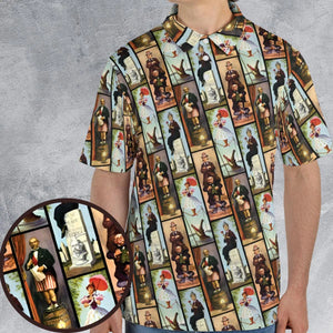 Haunted Mansion AOP Men/Women Polo Shirt