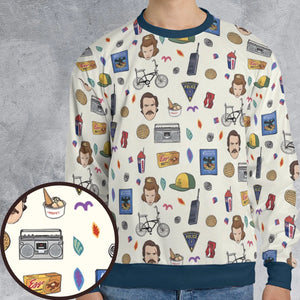 Stranger Things Collection All-over Print Sweatshirt
