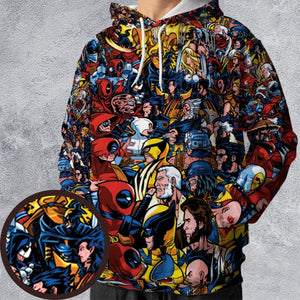 70 Variants and Bloodlines All-over Print Hoodie