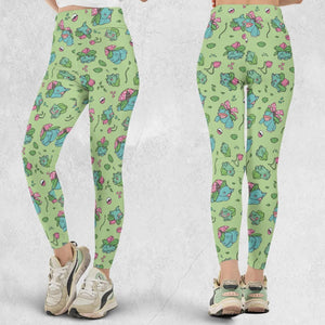 Venusaur Ivysaur and Bulbasaur Pokemon Legging