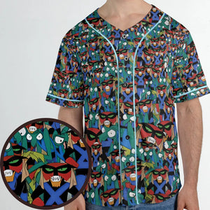 Brak and Zorak Space Ghost Coast to Coast Unisex Baseball Jersey