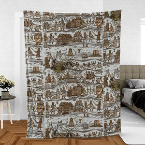 The Tapestry Journey Monty Python Fleece Blanket