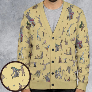 Killer Rabbit The Medieval Marginalia Cardigan