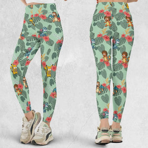 Simpsonmon The Simpsons Pokemon Mashup Legging