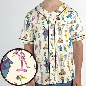 Just happens to be Pink Panther Unisex Baseball Jersey