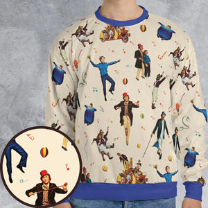 It's Scruumdidiyumptious Willy Wonka And Chocolate Factory All-over Print Sweatshirt
