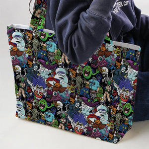 I Ain't Afraid Of No Ghosts Large Tote Bag