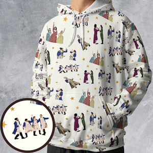 All-over Print Hoodie - HCCDCCXU - - 1