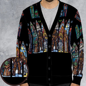 Star Stained Glass Cardigan