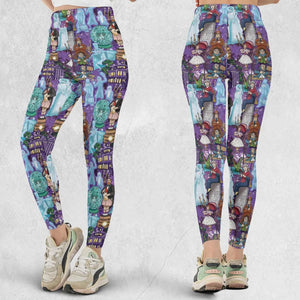 Foolish Mortal Supply Haunted Mansion Legging