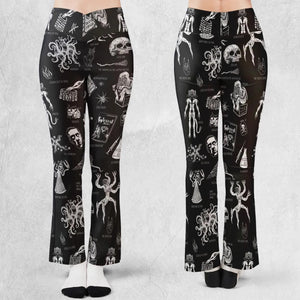 H.P. Lovecraft Monsters Flare Leggings