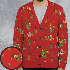 A very McNugget Christmas Cardigan