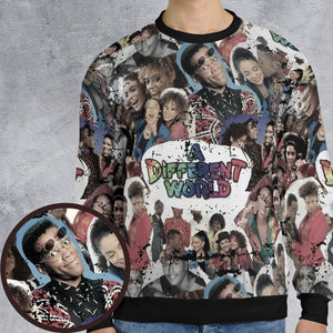 All-over Print Sweatshirt - W7YHAP9T - - 1
