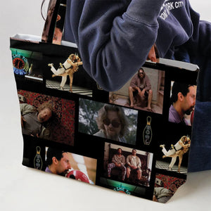 The Big Lebowski Famous Scenes Large Tote Bag