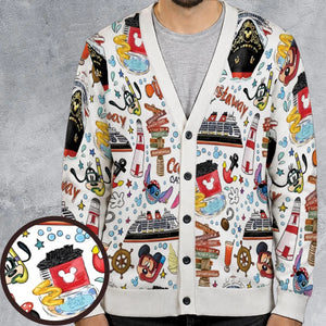 Mouse Cruise Vacation Cardigan