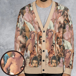 Vintage Hunks of The 80s Cardigan