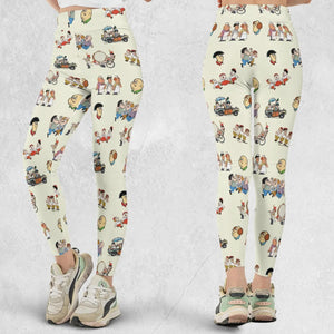 Three Stooges Cartoon 1965 Legging