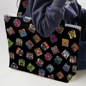 Retro Hero Masters of the Universe Large Tote Bag