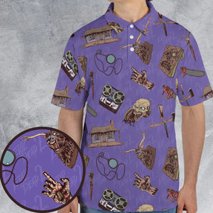 Evil Dead Horror AOP Men/Women Polo Shirt