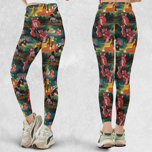 The Fox and the Hound Legging