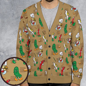 BurgerTime Arcade Cardigan