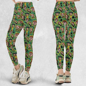 Hey Snot Face Drop Dead Fred Legging