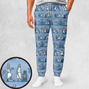 Run away! Run away! Sweatpants